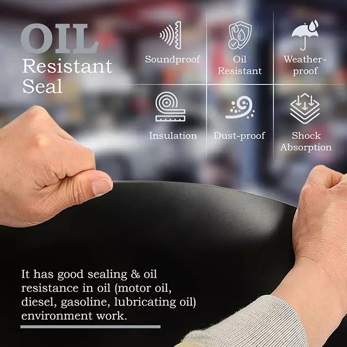 NBR Oil Resistant Rubber Sheet